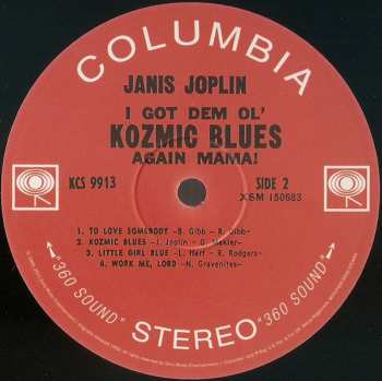 LP Janis Joplin: I Got Dem Ol' Kozmic Blues Again Mama!