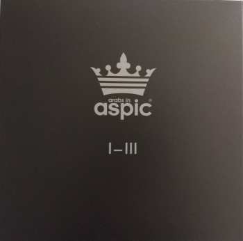 LP Arabs In Aspic: Progeria
