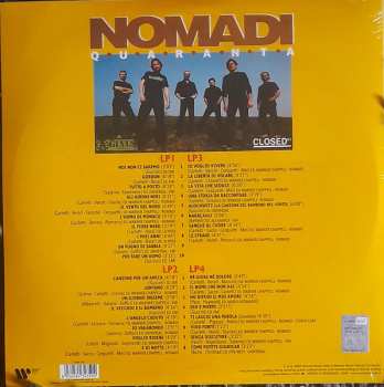 4LP Nomadi: Nomadi 40 CLR | LTD