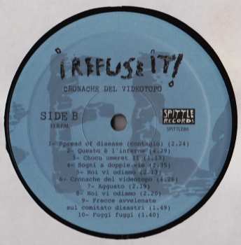 2LP I Refuse It!: Cronache Del Videotopo