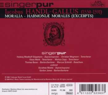 CD Jacobus Gallus: Moralia - Harmoniae Morales (Ausschnitte) DIGI