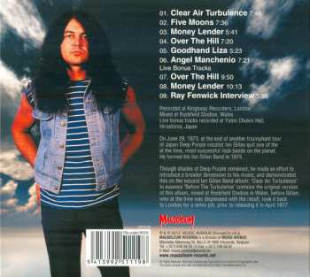 CD Ian Gillan Band: Before The Turbulence DIGI