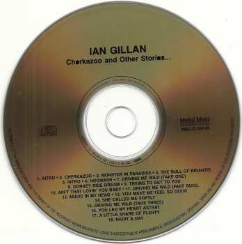 CD Ian Gillan: Cherkazoo And Other Stories... LTD | NUM
