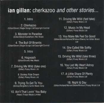 CD Ian Gillan: Cherkazoo And Other Stories... LTD | NUM