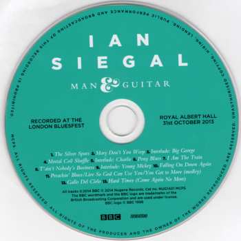 CD Ian Siegal: Man & Guitar - A BBC Recording