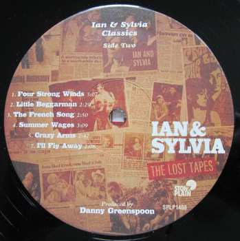 2LP Ian & Sylvia: Lost Tapes LTD