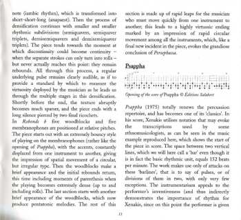 CD Iannis Xenakis: Psappha, Rebonds A & B, Okho Pour Trois Djembés