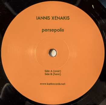 LP Iannis Xenakis: Persepolis LTD