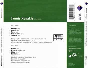 2CD Pierre Boulez: Phlegra • Jalons • Keren • Nomos Alpha • Thalleïn • Naama • À L'île De Gorée • Khoaï • Komboï