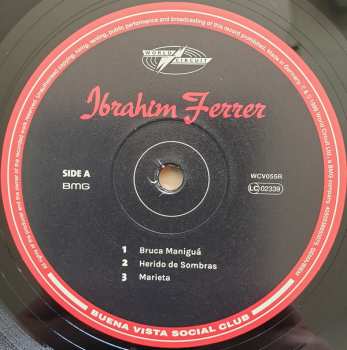 2LP Ibrahim Ferrer: Buena Vista Social Club Presents Ibrahim Ferrer