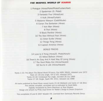 CD Icarus: The Marvel World Of Icarus