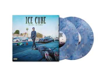 2LP Ice Cube: Man Down - Ltd Deluxe Blue & White Marble Vinyl
