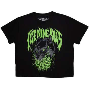 Merch Ice Nine Kills: Dames Crop Top Wolf