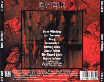 2LP Iced Earth: Burnt Offerings