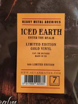 LP Iced Earth: Enter The Realm CLR | LTD