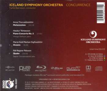 CD/Blu-ray Daníel Bjarnason: Concurrence