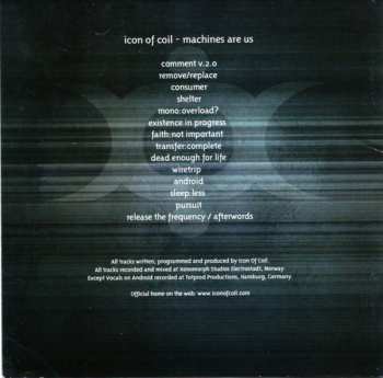 CD Icon Of Coil: Machines Are Us