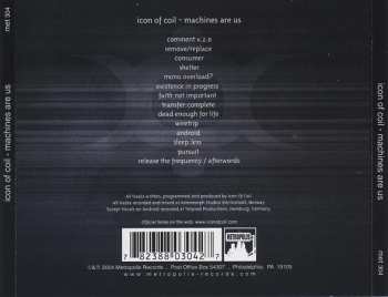 CD Icon Of Coil: Machines Are Us