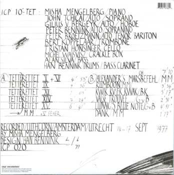 LP ICP Tentet: Tetterettet