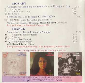 CD César Franck: Vol.4 . Live Broadcasts . 1977 - 1981