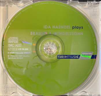 CD Johannes Brahms: Violin Concertos 