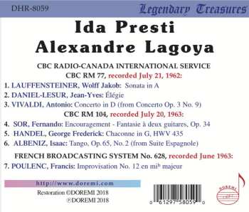 CD Alexandre Lagoya: Presti - Lagoya
