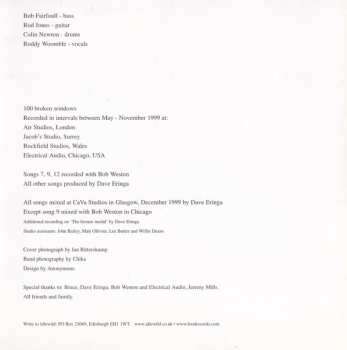 CD Idlewild: 100 Broken Windows