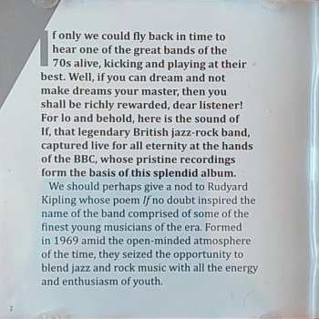 2CD IF: Live at the BBC