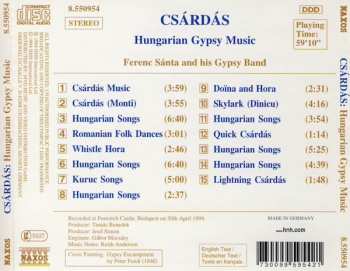 CD Ifj. Sánta Ferenc És Cigányzenekara: Csárdás (Hungarian Gypsy Music)