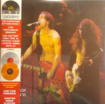 2LP Iggy Pop: Berlin 91 DLX | LTD | CLR