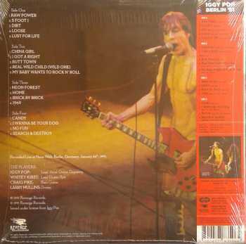 2LP Iggy Pop: Berlin 91 DLX | LTD | CLR