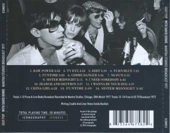 CD David Bowie: Mantra Studios Broadcast 1977