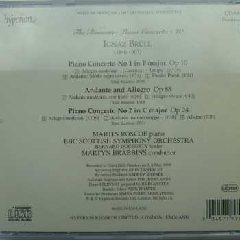 CD BBC Scottish Symphony Orchestra: Piano Concerto No 1, Op 10 (First Recording) / Piano Concerto No 2, Op 24 / Andante And Allegro, Op 88 (First Recording)