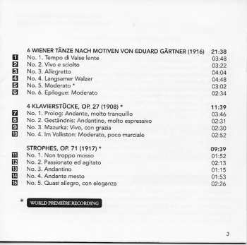 CD Ignaz Friedman:  Original Piano Compositions (Includes World Premiere Recordings)