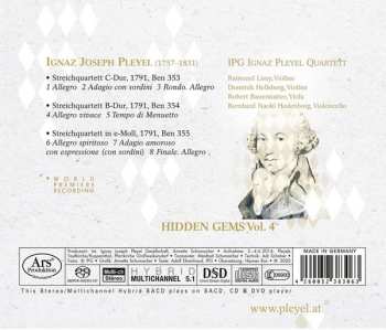 SACD Ignaz Pleyel: Streichquartette Ben 353-354-355 "Neapler Quartette"