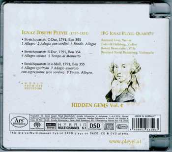 SACD Ignaz Pleyel: Streichquartette Ben 353-354-355 "Neapler Quartette"