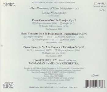 CD Howard Shelley: Piano Concerto No 1, Op 45 / Piano Concerto No 6, Op 90 / Piano Concerto No 7, Op 93