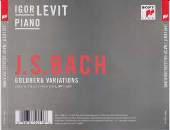 CD Igor Levit: Goldberg Variations