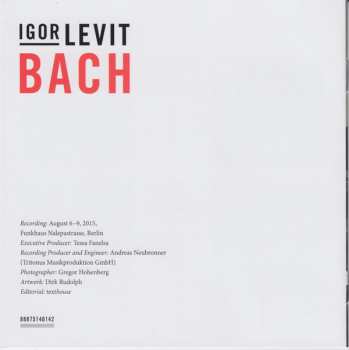 CD Igor Levit: Goldberg Variations
