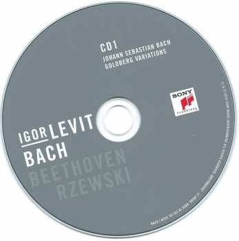 3CD Johann Sebastian Bach: Goldberg Variations / Diabelli Variations / The People United Will Never Be Defeated 