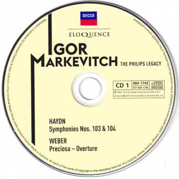 26CD/Doos Igor Markevitch: Igor Markevitch / The Philips Legacy