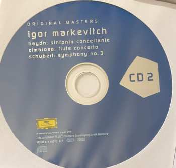 9CD/Doos Igor Markevitch: Un Véritable Artiste