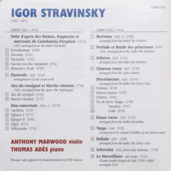 2CD Igor Stravinsky: Complete Music For Violin & Piano