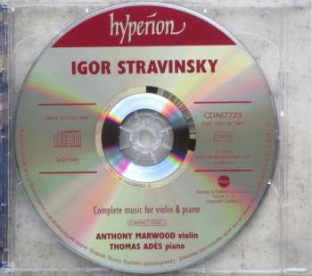 2CD Igor Stravinsky: Complete Music For Violin & Piano