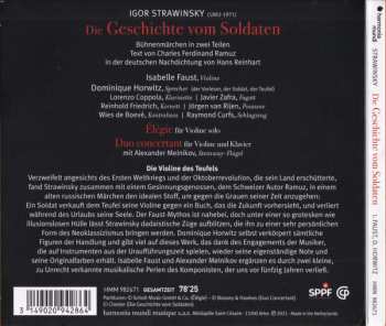 CD Igor Stravinsky: Die Geschichte Vom Soldaten – Élégie – Duo Concertant