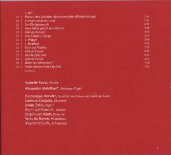 CD Igor Stravinsky: Die Geschichte Vom Soldaten – Élégie – Duo Concertant