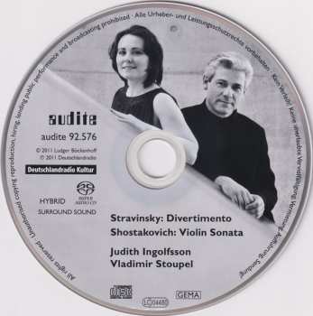 SACD Igor Stravinsky: Divertimento / Violin Sonata