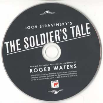 CD Igor Stravinsky: Igor Stravinsky’s The Soldier’s Tale With New Narration Adapted And Performed By Roger Waters