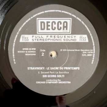 LP Igor Stravinsky: Le Sacre Du Printemps LTD | NUM | DLX