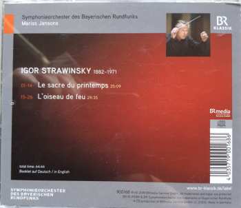 CD Igor Stravinsky: Le Sacre Du Printemps;  L'Oiseau De Feu